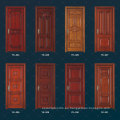 Puertas de madera sólida de MDF de la entrada, puerta de la sola-hoja de la oscilación, madera de la calidad en el interior Proveedor